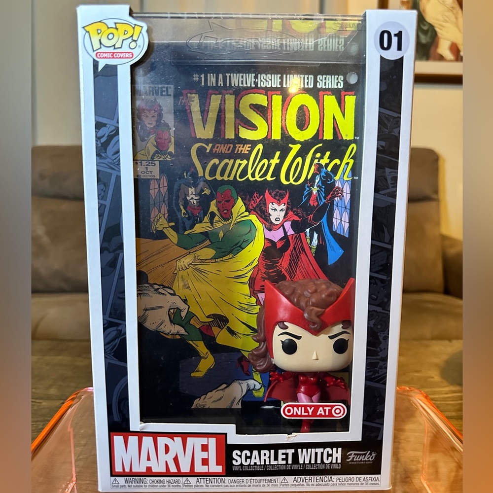Scarlet Witch Comic Funko Pop